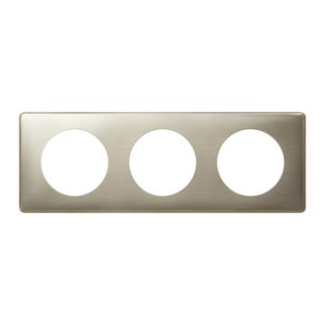  PLAQUE 3P TITANE 