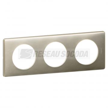  PLAQUE 3P TITANE 