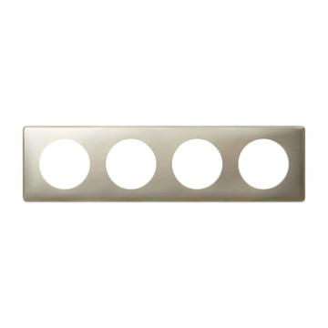  PLAQUE 4P TITANE 