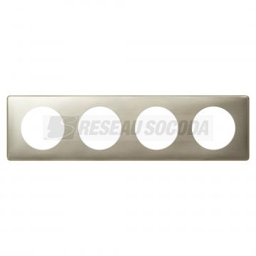  PLAQUE 4P TITANE 