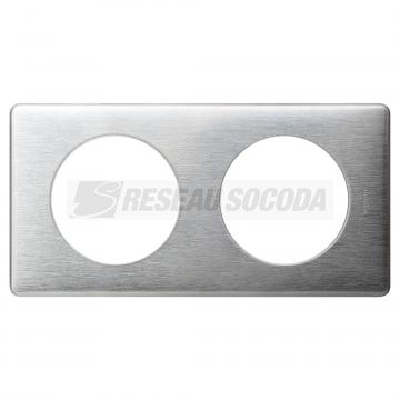  PLAQUE 2P ALUMINIUM 