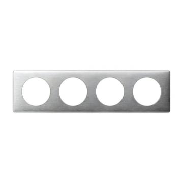  PLAQUE 4P ALUMINIUM 
