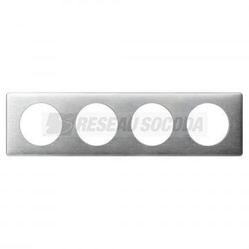  PLAQUE 4P ALUMINIUM 