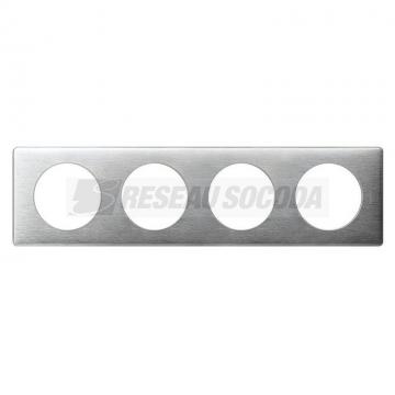  PLAQUE 4P ALUMINIUM 
