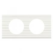  PLAQUE 2P CORIAN CANNELE 