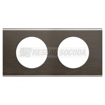  PLAQUE 2P BLACK NICKEL 