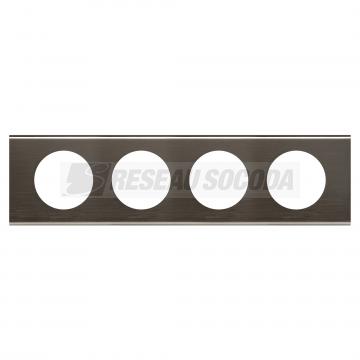  PLAQUE 4P BLACK NICKEL 