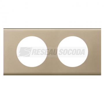  PLAQUE 2P NICKEL VELOURS 