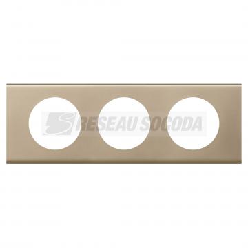  PLAQUE 3P  NICKEL VELOURS 