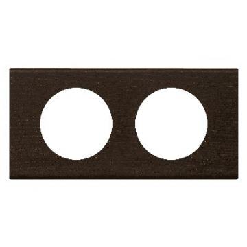  PLAQUE 2P  TEINTE WENGUE 