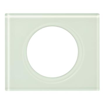  PLAQUE 1P VERRE KAOLIN 