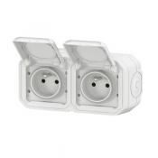  2X2P+T F/B HOR BLANC SAILLIE 