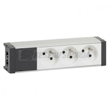 3 PC 2P+T F/B A CABLER 