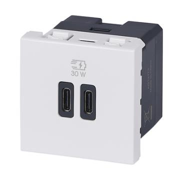  CHARG 2MOD USB C+C 30W PD 