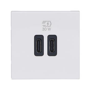  CHARG 2MOD USB C+C 30W PD 