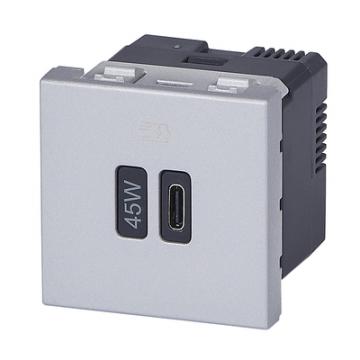 CHARG 2MOD USB C 45W PD ALU 