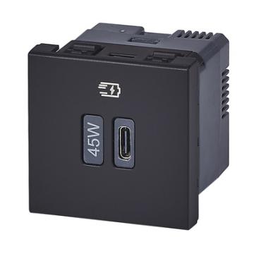  CHARG 2MOD USB C 45W PD NOIR 