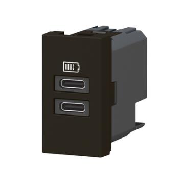  CHARG 1M 2USB C+C 15W NOIR 