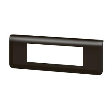  PLAQUE 6M NOIR MAT 