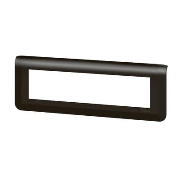  PLAQUE 8 NOIR MAT 