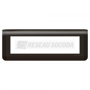  PLAQUE 8 NOIR MAT 