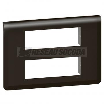  PLAQUE 2X6M NOIR MAT 