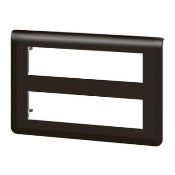  PLAQUE 2X8M NOIR MAT 