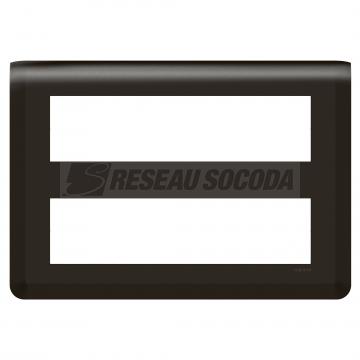  PLAQUE 2X8M NOIR MAT 