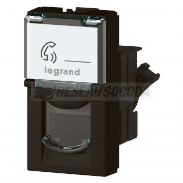  RJ45 CAT6 FTP 1M NOIR MAT 