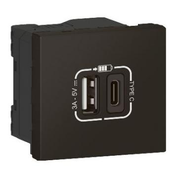  CHG USBX2 LINK TYPE A+C NOIR 