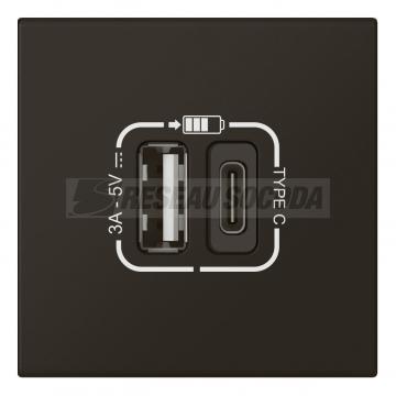  CHG USBX2 LINK TYPE A+C NOIR 