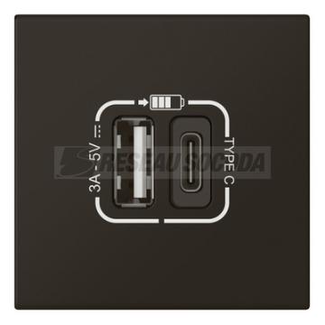  CHG USBX2 LINK TYPE A+C NOIR 