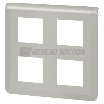 PLAQUE 2X2X2M ALU 