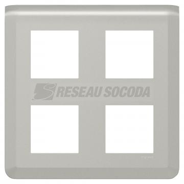  PLAQUE 2X2X2M ALU 