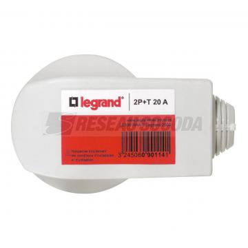  FICHE M COUDEE 2P+T 20A 380V 
