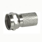  FICHE TV "F"D.7MM X2 A VIS 