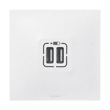  2USB CHARG 2M A+A 3A 15W BL 
