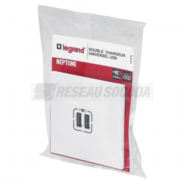  2USB CHARG 2M A+A 3A 15W BL 