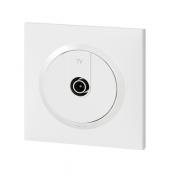  PRISE TV SIMPLE BLANC COMPLET 