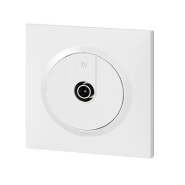  PRISE TV SIMPLE BLANC COMPLET 