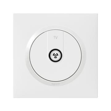  PRISE TV SIMPLE BLANC COMPLET 