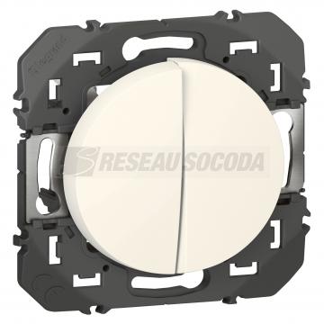  VV 10A + POUSSOIR 6A BLC COMPO 