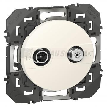  PRISE TV-SAT BLANC COMPO 