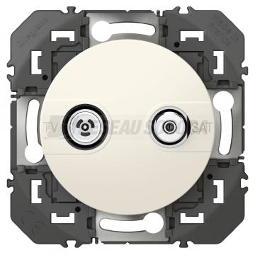  PRISE TV-SAT BLANC COMPO 
