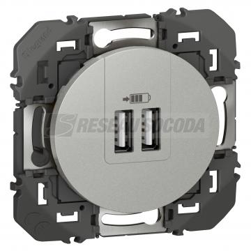  2USB CHARG A+A 3A  ALU C. 