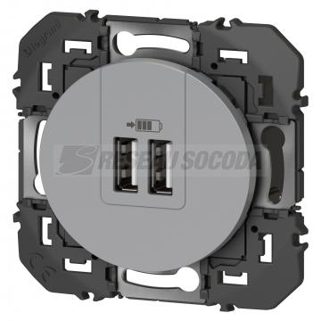  2USB CHARG A+A 3A  ALU C. 