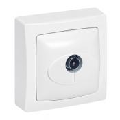  PRISE TV SIMPLE SAILLIE BLANC 