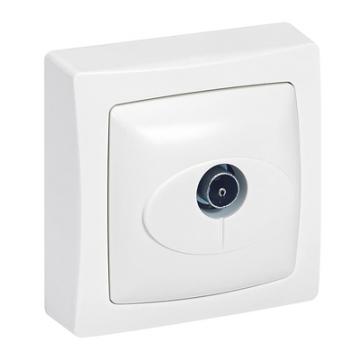  PRISE TV SIMPLE SAILLIE BLANC 
