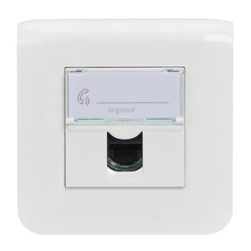  RJ45 CAT6 FTP CPL VIS BLANC 