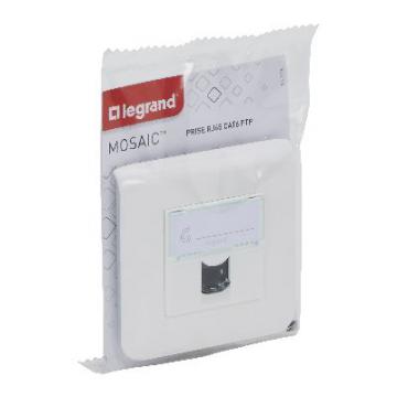  RJ45 CAT6 FTP CPL VIS BLANC 